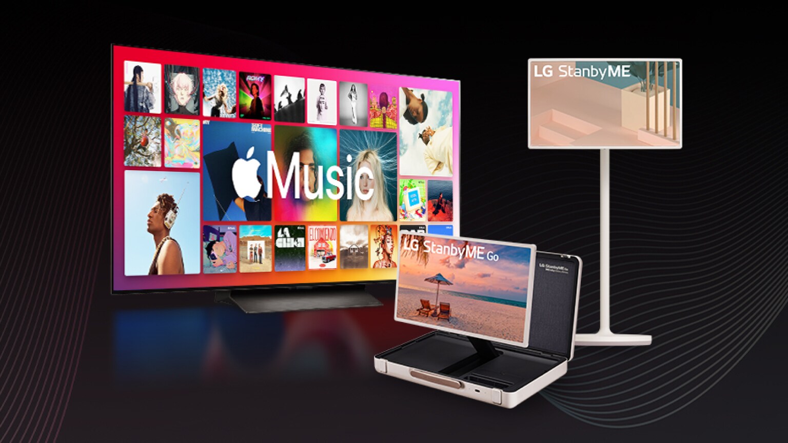 Redeem 3 free months of Apple Music with select LG device